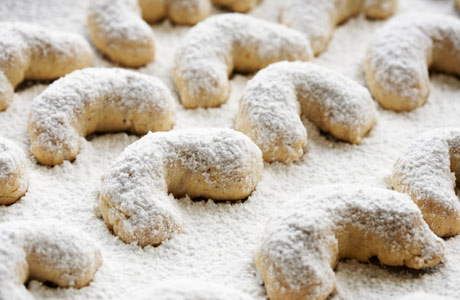 Mexican Wedding Cookies are commonly served at Christmas time and through 